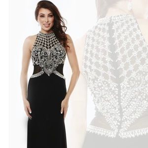 GORGEOUS HAND-TAILORED EVENING GOWN OR PROM DRESS